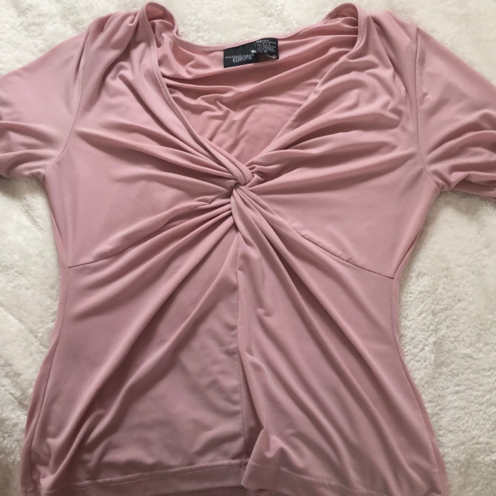Blush pink top